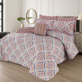 7 Pcs Comforter Set King Size Design KCC 014