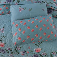 7 Pcs Comforter Set King Size Design KCC 029