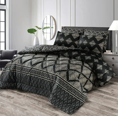 Double Bed 6 pc Winter Razai Set (Heavy Filling) DZ-30