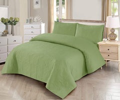 PREMIUM gold bed SPREADS 3 pcs SPD 323