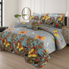7 Pcs Comforter Set King Size Design KCC 080