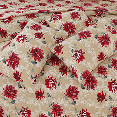 7 Pcs Comforter Set King Size Design KCC 078