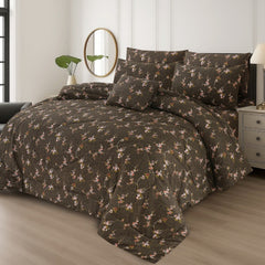 7 Pcs Comforter Set King Size Design KCC 077