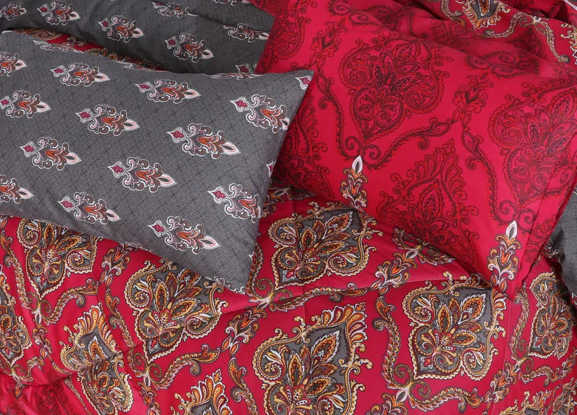 Winter Quilt/Razai Set SH-34 (Heavy polyester Filling)