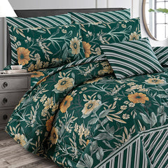 7 Pcs Comforter Set King Size Design KCC 038