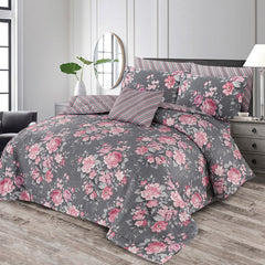 7 Pcs Comforter Set King Size Design KCC 019