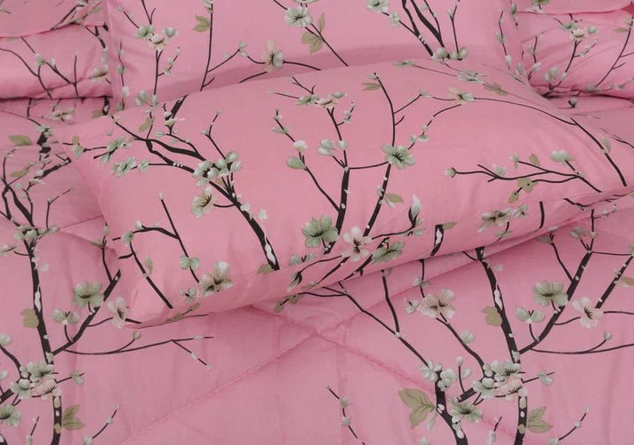Winter Quilt/Razai Set SH-33 (Heavy polyester Filling)